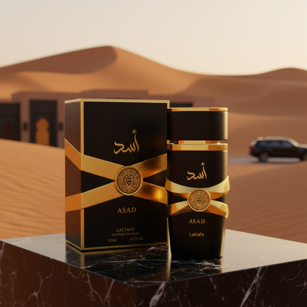 Lattafa Asad Eau de Parfum 100ml – Arabian Spray Perfume for Men