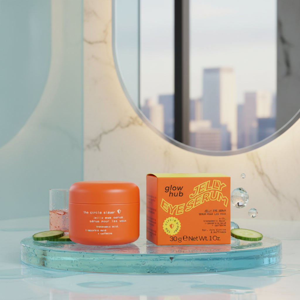 Glow Hub The Circle Slayer Jelly Eye Serum 30g – Vitamin C & Caffeine