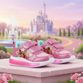 Disney Princess Character Light-Up Trainers – Kids’ Hook-and-Loop Shoes