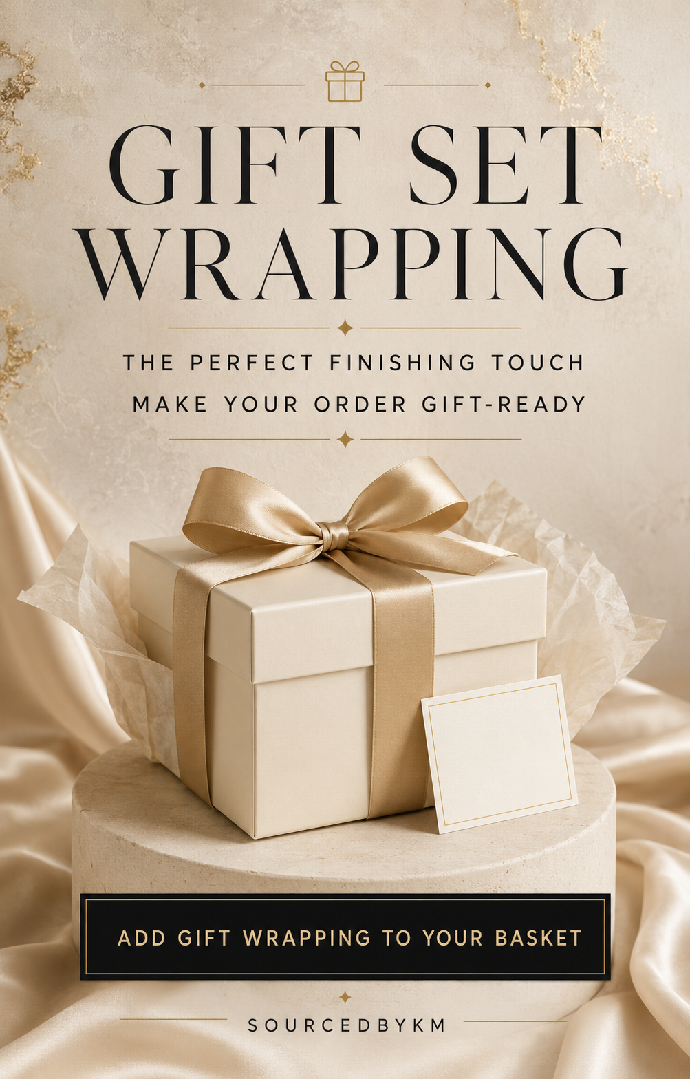Gift Set Wrapping – Optional Add-On