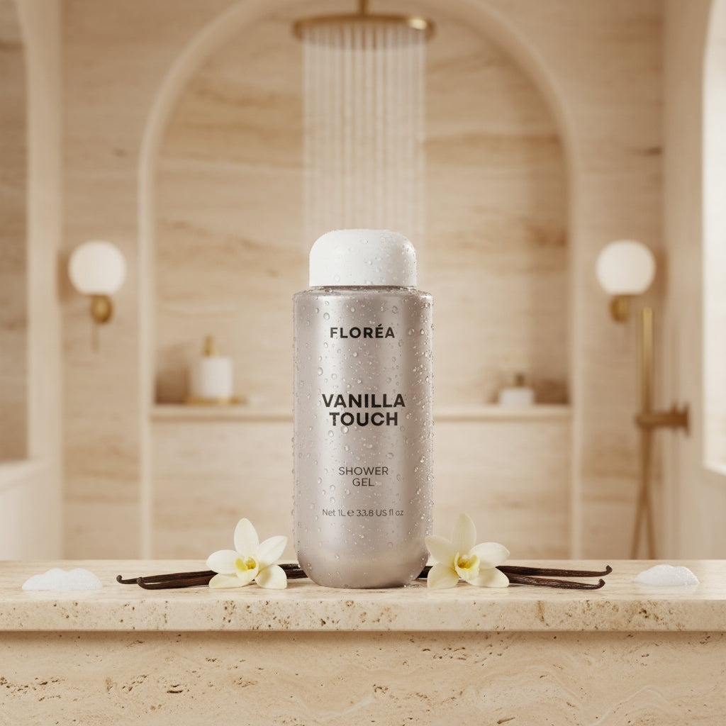 Florea Vanilla Touch Shower Gel 1L